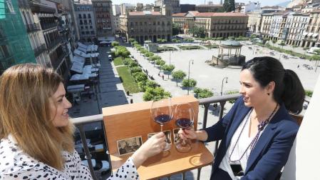 Pamplona ya cuenta con la primera "terraza vertical" del mundo
