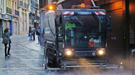 Pamplona, obligada a comprar de “emergencia” máquinas de limpieza