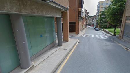 Herida leve al ser atropellada en un paso de peatones en Tafalla