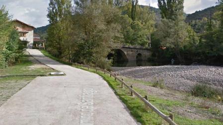 Finaliza la primera fase de las obras de restauración del puente de Iturgaiz