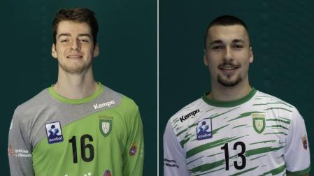 Aitor García y Marcos Cancio suben al primer equipo del Helvetia Anaitasuna