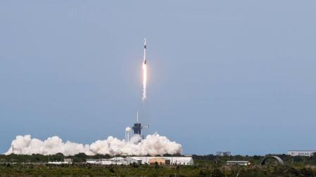 Despega el primer vuelo desde Estados Unidos a la EEI en nueve años