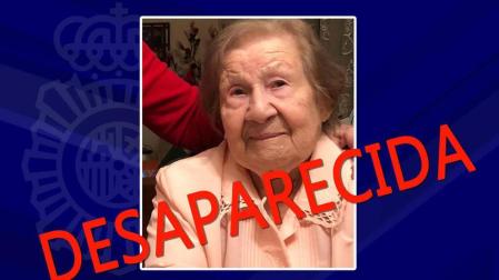 Cartel de búsqueda de Macarena Correas Díaz.