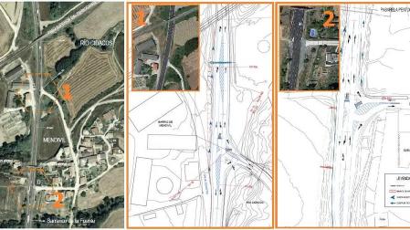 Licitadas las obras de mejora de la seguridad de la parada de autobús en Mendívil