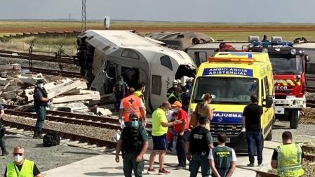 Descarrila un Alvia al arrollar en Zamora a un coche, cuyo conductor fallece