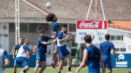 Segunda sesión de Osasuna en un único grupo para preparar el regreso