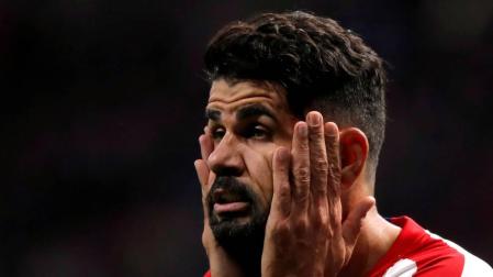 El delantero del Atlético de Madrid Diego Costa.