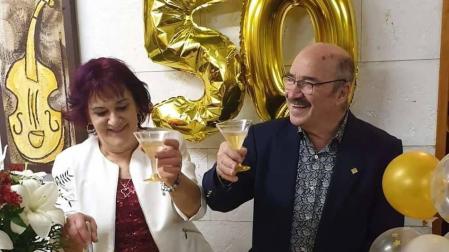 Alessandra Gallicchio y José Manuel Lanas viajaron a Italia en febrero por su aniversario de boda.