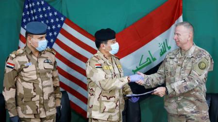 EE UU reducirá el número de tropas en Irak "durante los próximos meses"