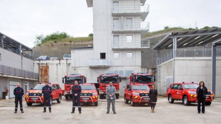 Bomberos de Navarra renueva su flota con la incorporación de siete nuevos vehículos
