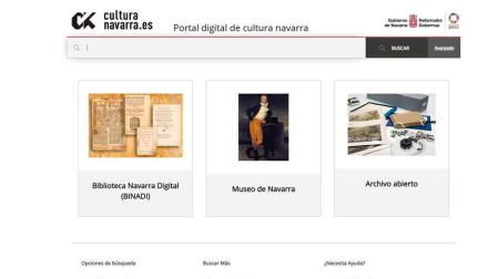 Navarra dispone de un nuevo portal de Cultura que reúne 281.000 recursos