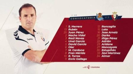 Arrasate desplazará a 23 jugadores a San Sebastián