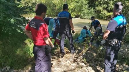 Localizada una mujer con una lesión de rodilla cerca del río Arga