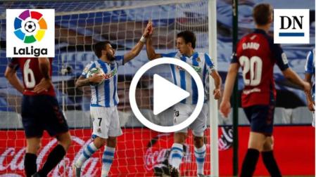 Resumen del Real Sociedad-Osasuna: gol de Oyarzabal