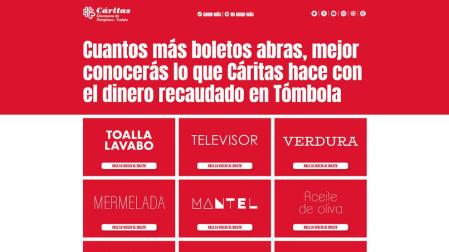 Cáritas lanza boletos solidarios para ayudar a familiar en situación difícil