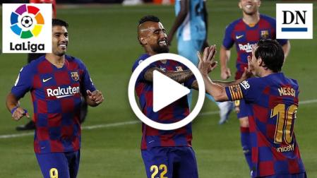 Resumen del Barcelona - Leganés en vídeo