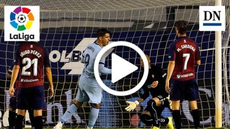 Resumen del Osasuna-Atlético: gol de Marcos Llorente (0-3)