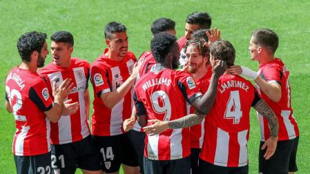 Íñigo Martínez abre las esperanzas europeas del Athletic Club