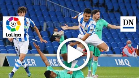 Resumen del Real Sociedad-Real Madrid en vídeo
