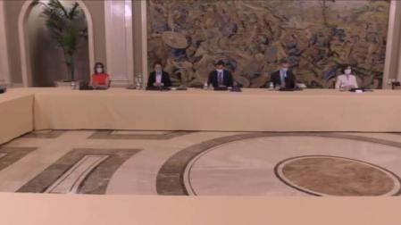 Vídeo: El rey preside el primer Consejo de Seguridad Nacional desde el estado de alarma