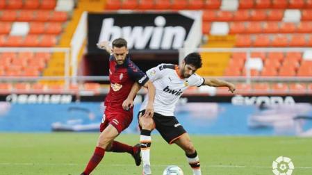 Roberto Torres y Guedes, en el partido de este domingo.