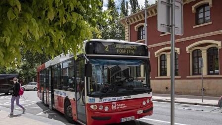 El Tierra Estella Bus entra en el verano sin servicios por la tarde