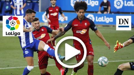 Resumen del Alavés-Osasuna en vídeo