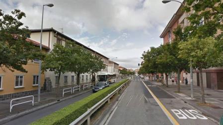 Detenida tras salirse de la vía en la avenida Villava y dar positivo en alcoholemia