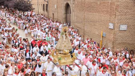 Una imagen de la procesión de 2019 que este año no se repetirá.