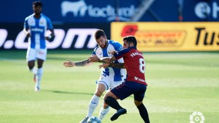 Sigue la narración minuto a minuto del Osasuna-Leganés en directo