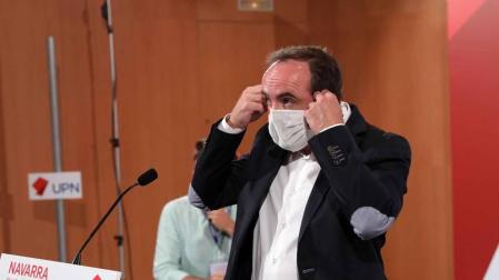 Todas las fotos de la reelección de José Javier Esparza como presidente de UPN