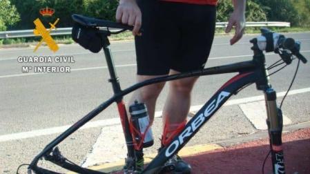 Un ciclista, trasladado al hospital tras sufrir un atropello en Fitero