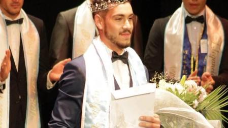 Imagen de archivo de Vicente H.R. cuando fue elegido Mister España Pacific World en 2017