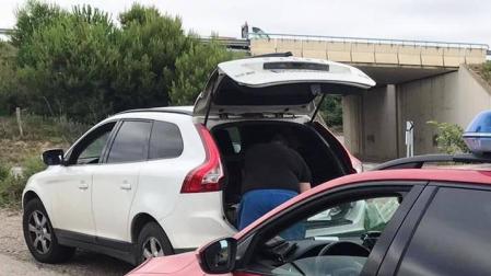 Circula a 180 km/h por la A-68 en Tudela y da positivo en drogas