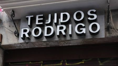 Begoña, encargada de Tejidos Rodrigo.