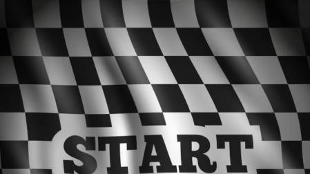Imagen de una bandera de motociclismo