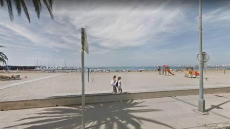 Imagen de la playa La Punta de Roses