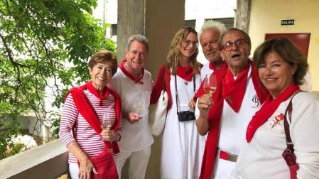 Günter Bonas: "Pamplona es la capital de la alegría. Volveremos"
