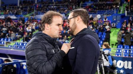 Bordalás acusa a Arrasate y Oier: "Es tener poca vergüenza atribuirnos a nosotros lo que hacen ellos"