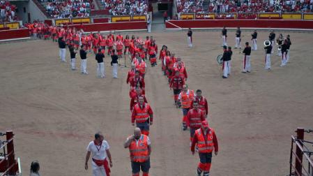 650 voluntarios de Cruz Roja y DYA  en el dispositivo de San Fermín