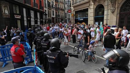 Pamplona se enfrenta a su primer 6 de julio sin chupinazo desde 1938