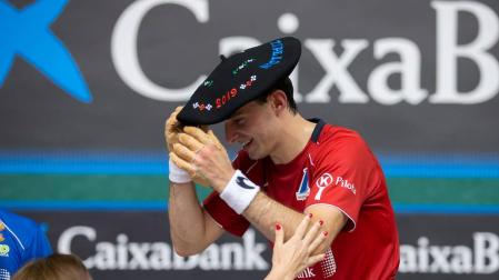 ALTUNA, ÚLTIMO CAMPEÓN. Jokin Altuna consiguió la victoria en la última edición de la jaula navarra.