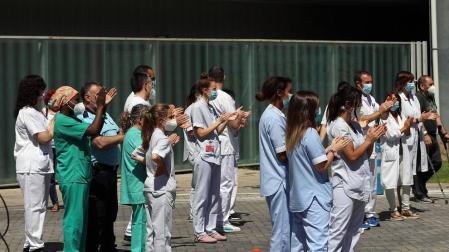 Música de La Pamplonesa este 7 de julio en el exterior del CHN