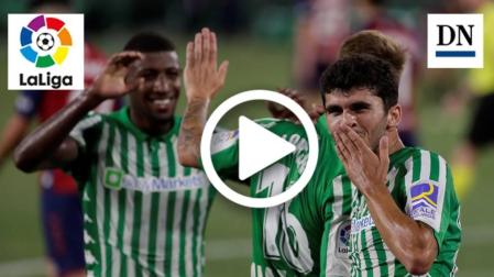 Vídeo del gol de Aleñá (Betis 3-0 Osasuna)