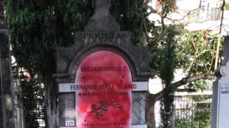 Panteón donde reposan los resto de Fernando Buesa.