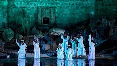 Un momento del espectáculo 'El Sueño de Toledo', en Puy du Fou España