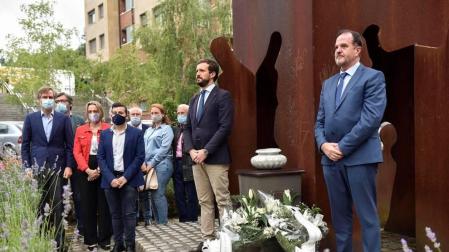 Ermua recuerda a Miguel Ángel Blanco en el 23º aniversario de su asesinato