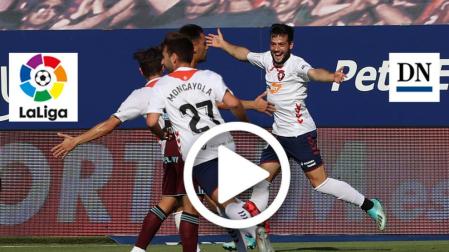 Vídeo del gol de José Arnaiz (Osasuna 2-1 Celta)