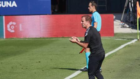 Jagoba Arrasate, en el partido contra el Celta.
