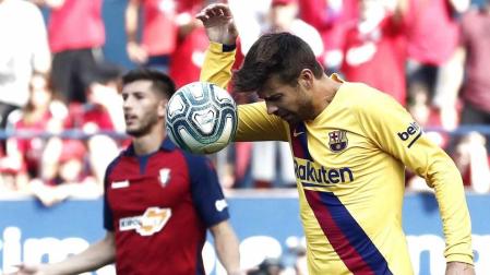 Todas las fotos del partido Osasuna 2-2 Barcelona